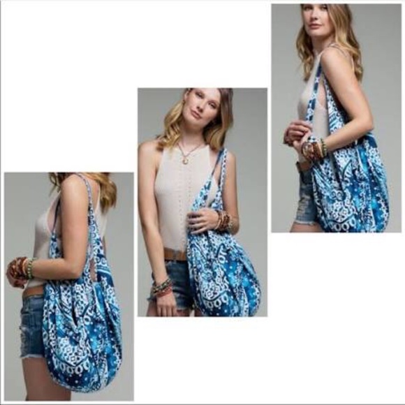 Macchia Di Ruggine Handbags - 🔆HP💝Macchiato Di Ruggine Boho oversized Bag blue